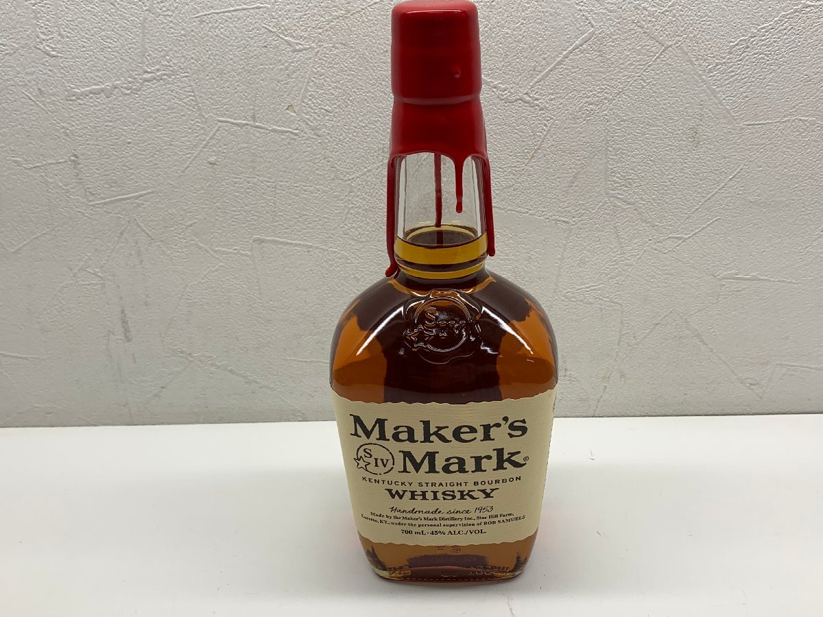 [ не . штекер ] производитель z Mark красный верх 700ml 45% Bourbon виски Maker\'s Mark старый sake 