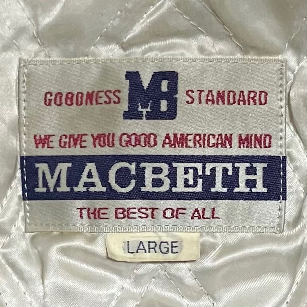 人気】MACBETH マクベス スタジャン 皮革レザー 衿レザー 人気】MACBETH マクベス スタジャン 皮革レザー 衿レザー