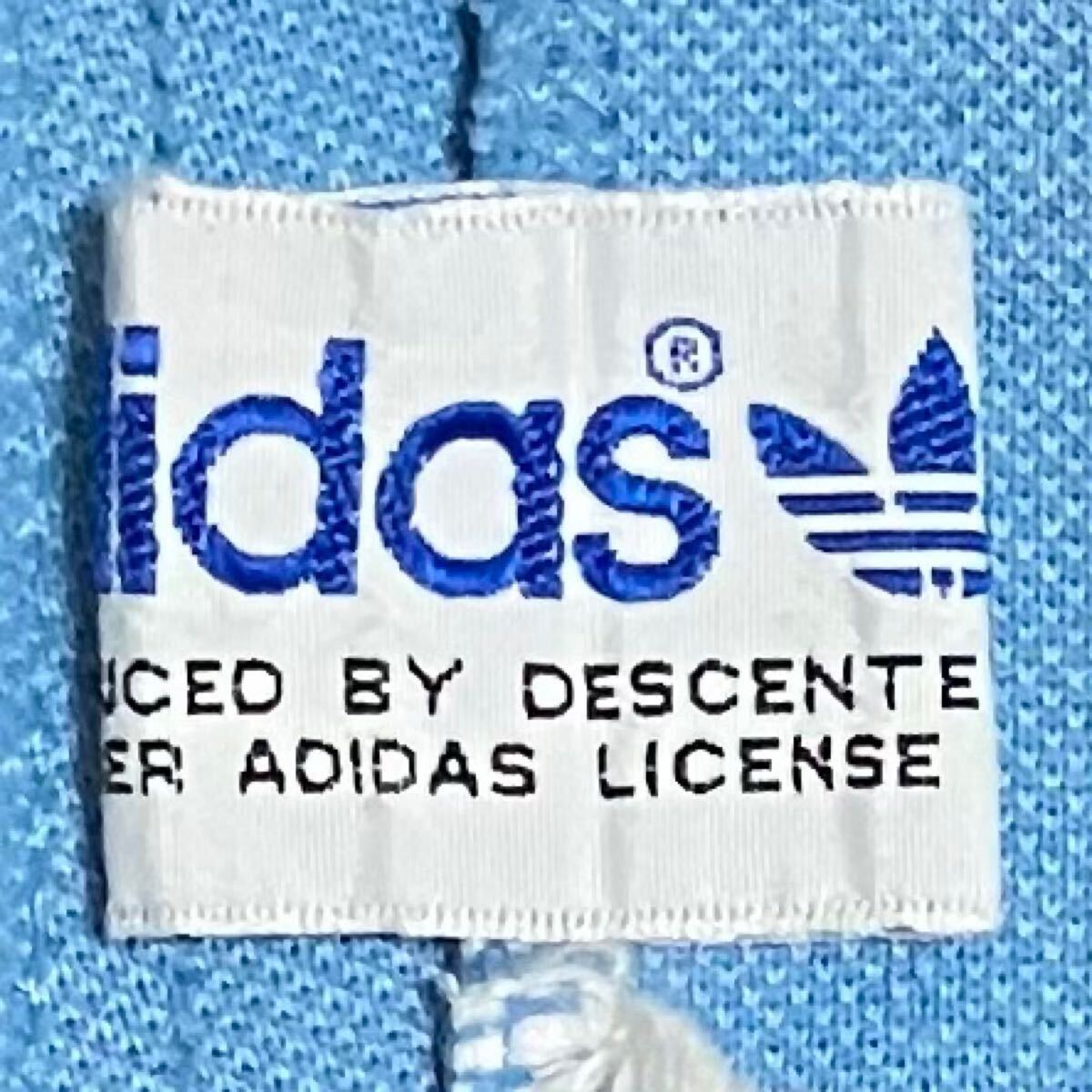 希少】adidas アディダス トラックパンツ 3本ライン 足掛け 刺繍 希少】adidas アディダス トラックパンツ 3本ライン 足掛け 刺繍
