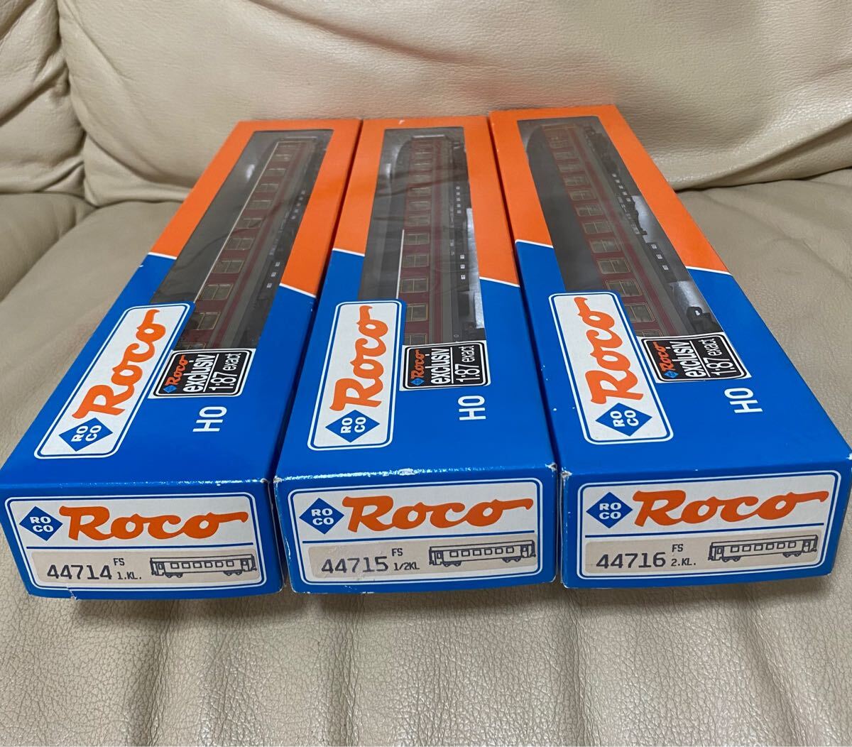 美品Roco 44714，44715，44716 3車両 HOゲージ HOゲージ