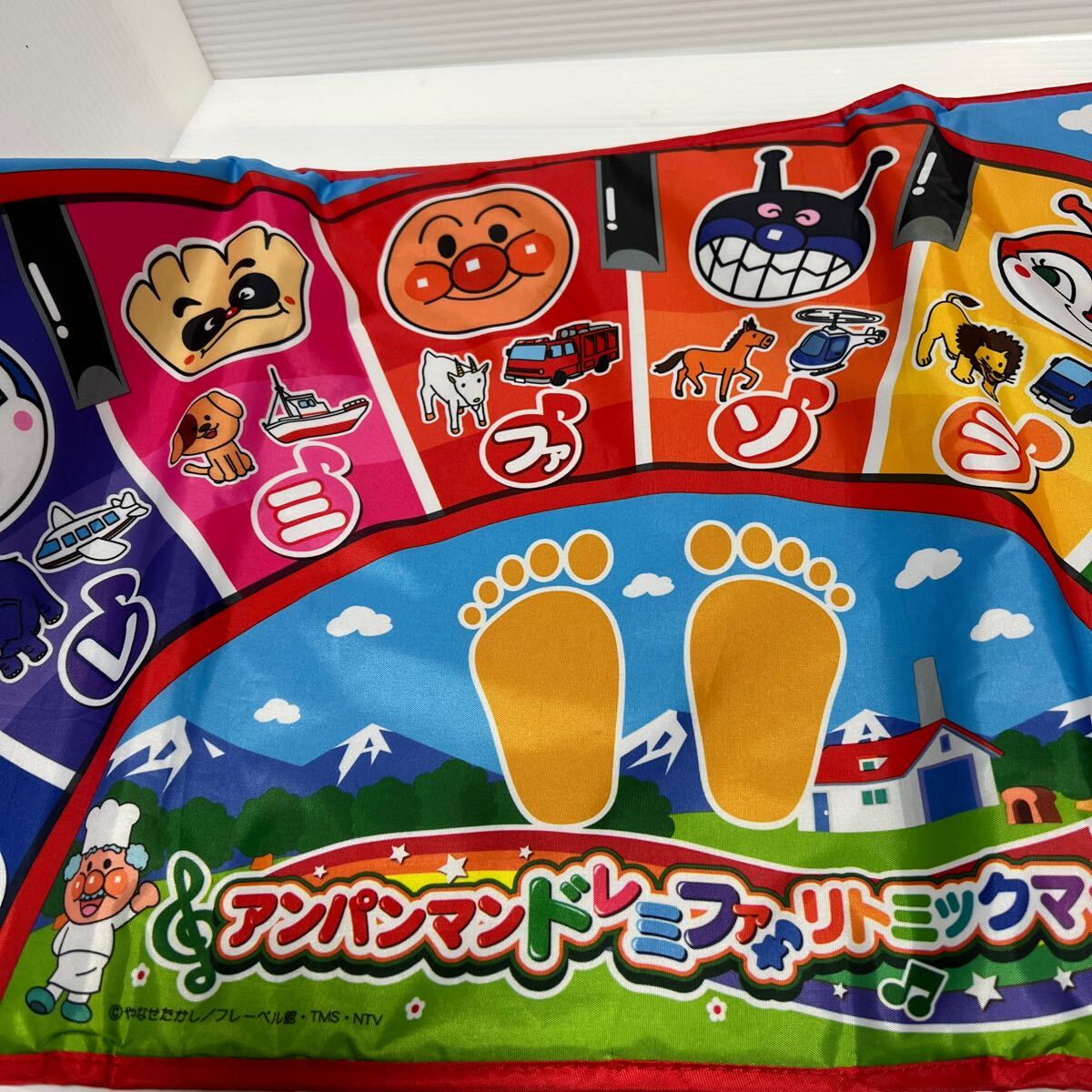 アンパンマン ドレミファ リトミックマット 中古品 箱取扱説明書 アンパンマン ドレミファ リトミックマット 中古品 箱取扱説明書