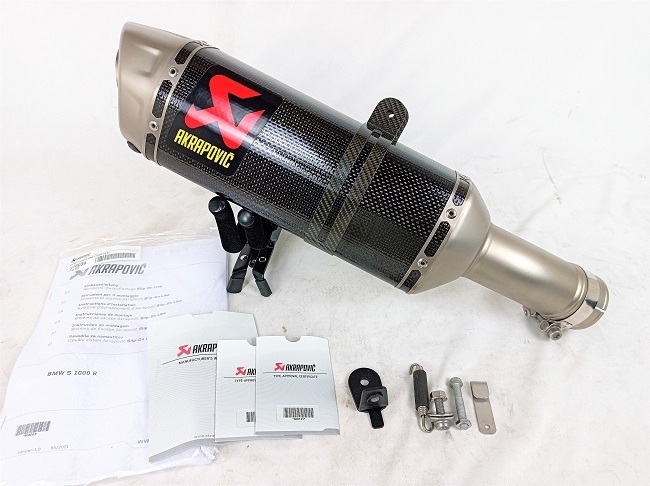 Yahoo!オークション - BMW S1000R 21-23 AKRAPOVIC