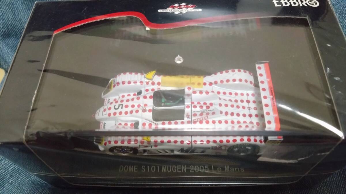 1/43 EBBRO 2005年ルマン24時間レース 童夢S101#5 金石勝智、道上龍、荒聖治