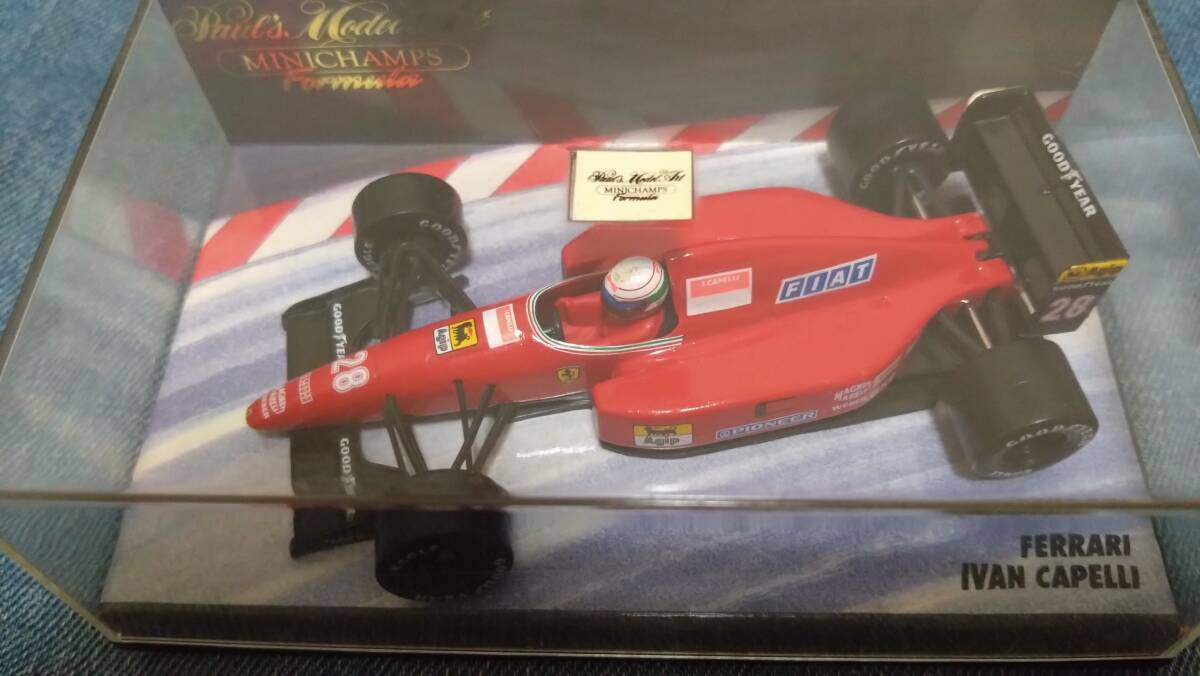 1/43 MINICHAMPS 1992年 フェラーリF92A#28 I・カペリ