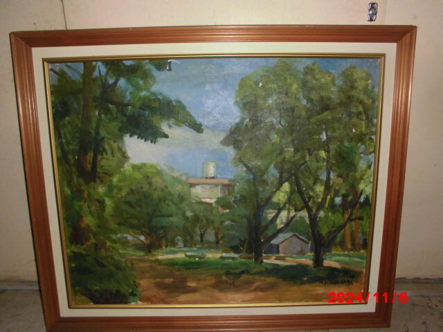 大型絵画(肉筆油絵)109cm×91cm アート、エンターテインメント 大型絵画(肉筆油絵)109cm×91cm アート、エンターテインメント