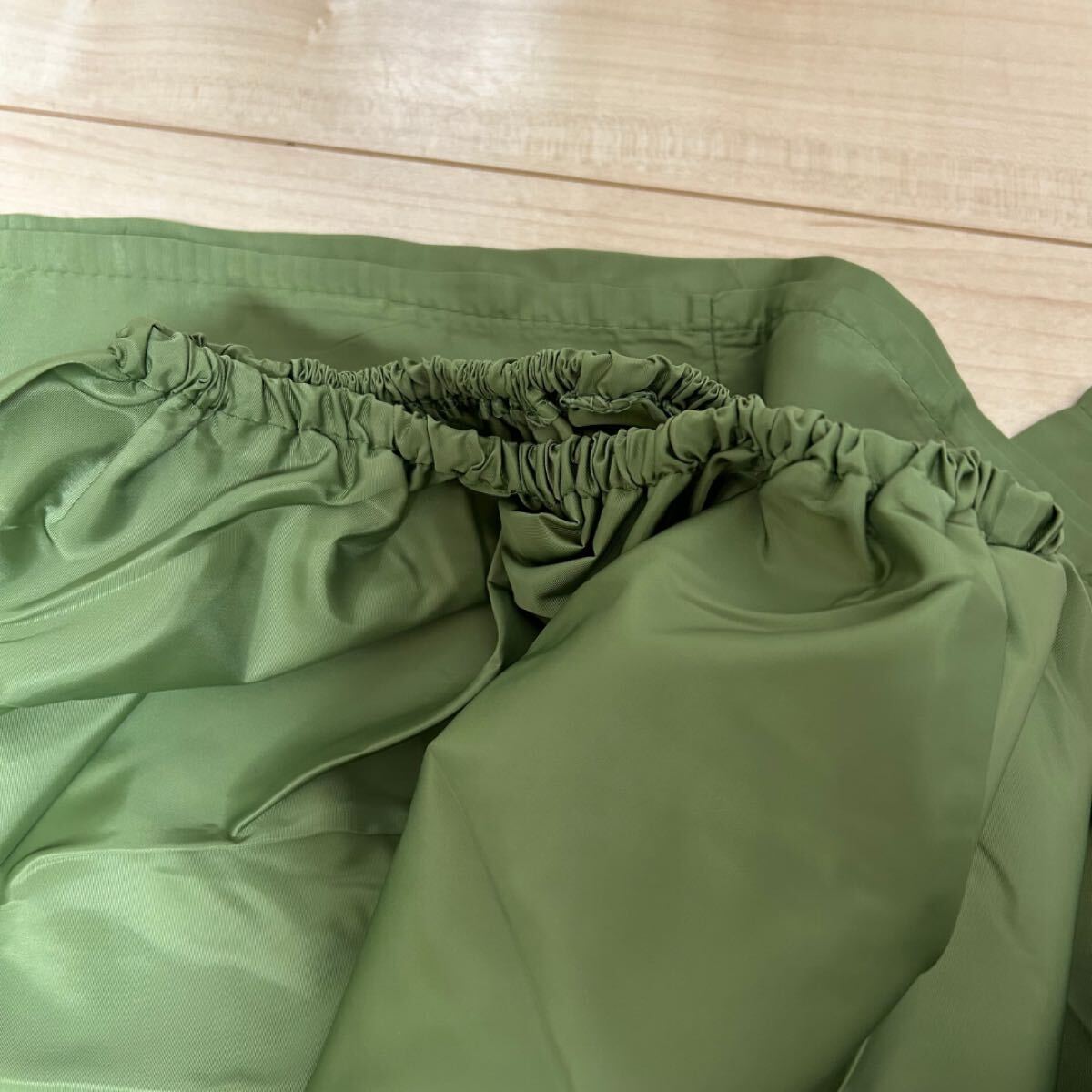  wormwood steaming mantle seat . clothes gown hand .. hole equipped home Korea green green 493