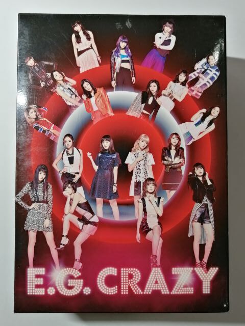 E-girs　E.G.CRAZY　CD2枚　Blu-ray3枚
