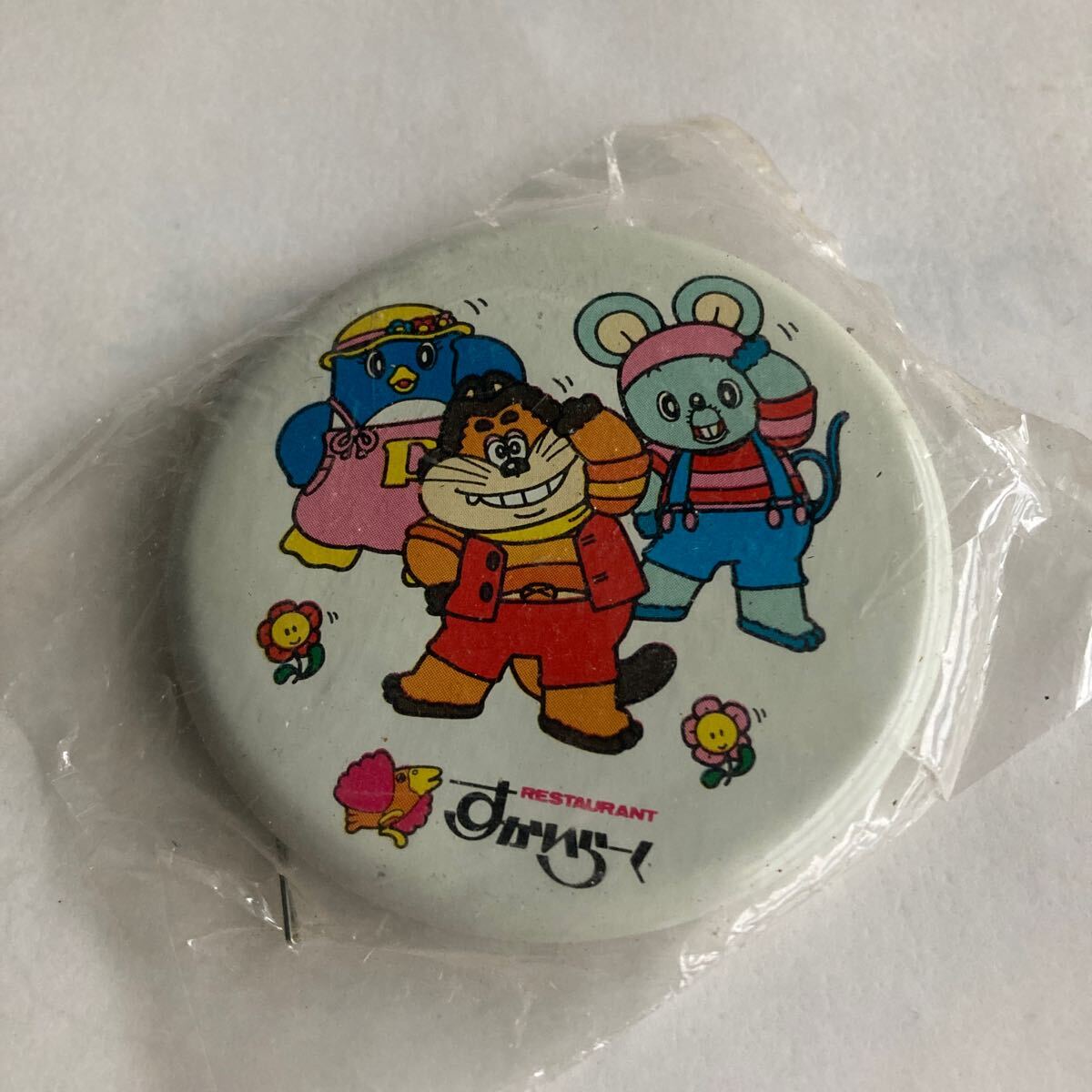 ■NHKおかあさんといっしょ　にこにこぷん　缶バッジ　じゃじゃ丸　ピッコロ　ポロリレア昭和レトロ当時物c■検おまけ食玩消しゴム昔超合金