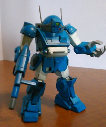 ■（完成品）1/60（WAVE）「ラビドリードッグ（改修済み）」（ボトムズ・キリコ・ウェーブ・プラモ）