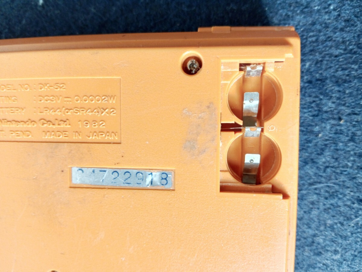  nintendo Game & Watch Donkey Kong Nintendo retro игра подлинная вещь утиль 