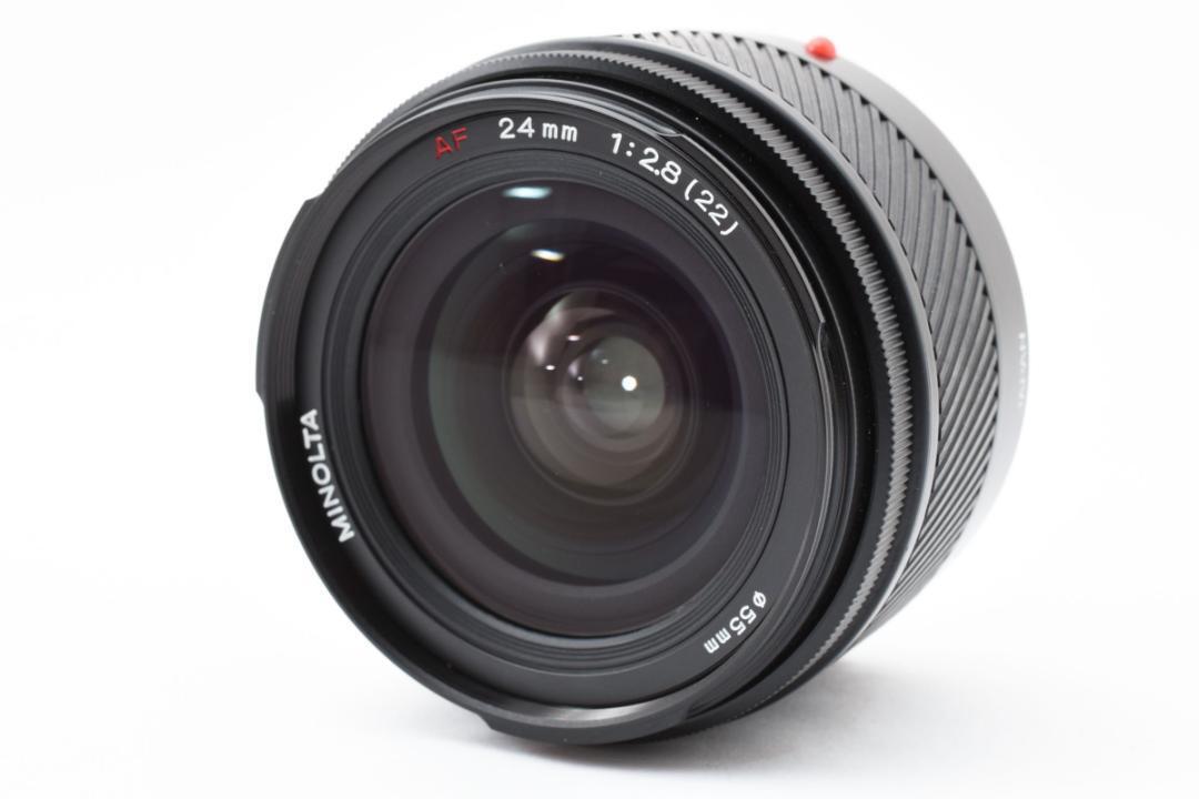 美品 MINOLTA AF 24mm F2.8 SONY Aマウント F0154 美品 MINOLTA AF 24mm F2.8 SONY Aマウント F0154