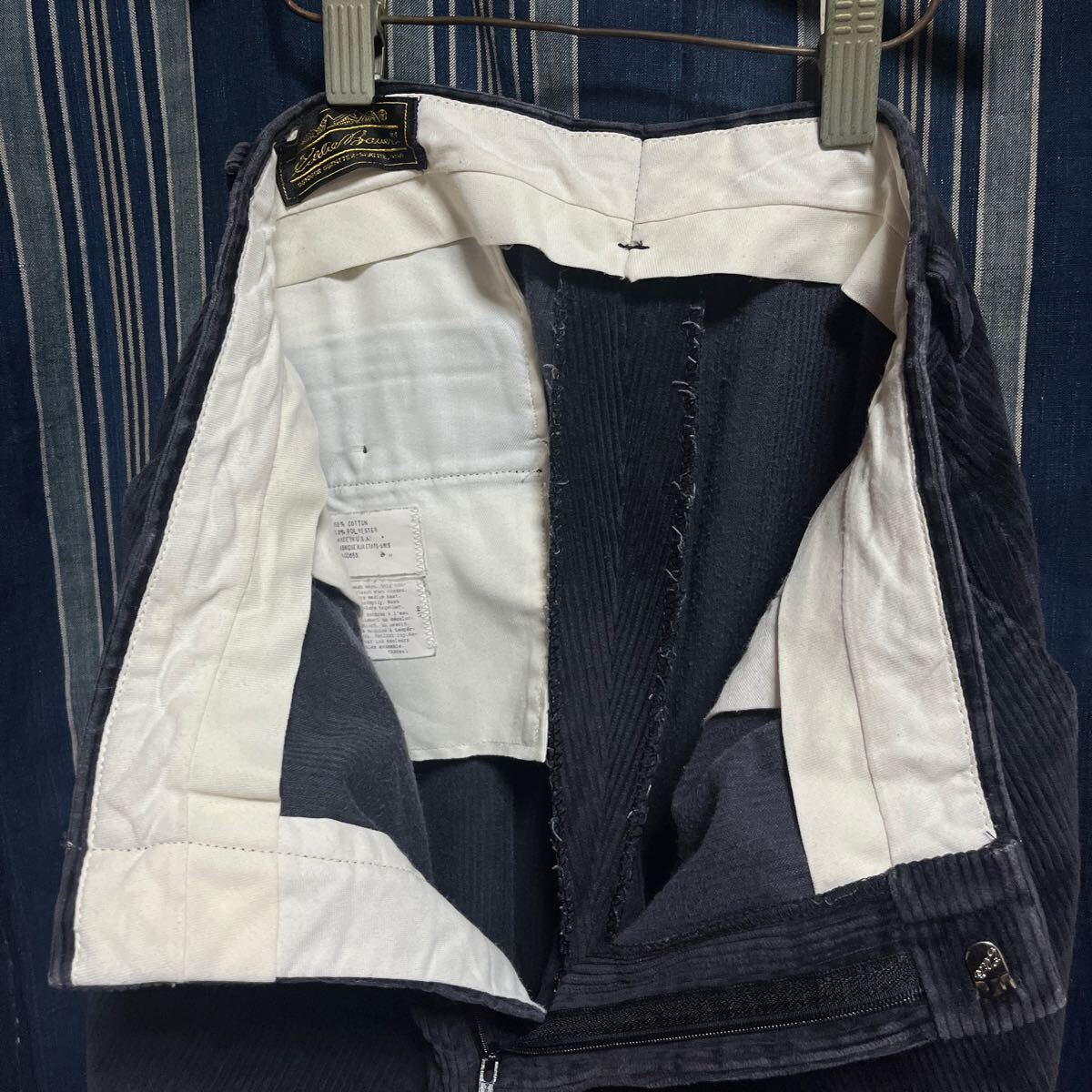 34999円 2 黒タグ 太畝 80s 90s eddiebauer corduroy pleats 34999円 2 黒タグ 太畝 80s 90s eddiebauer corduroy pleats