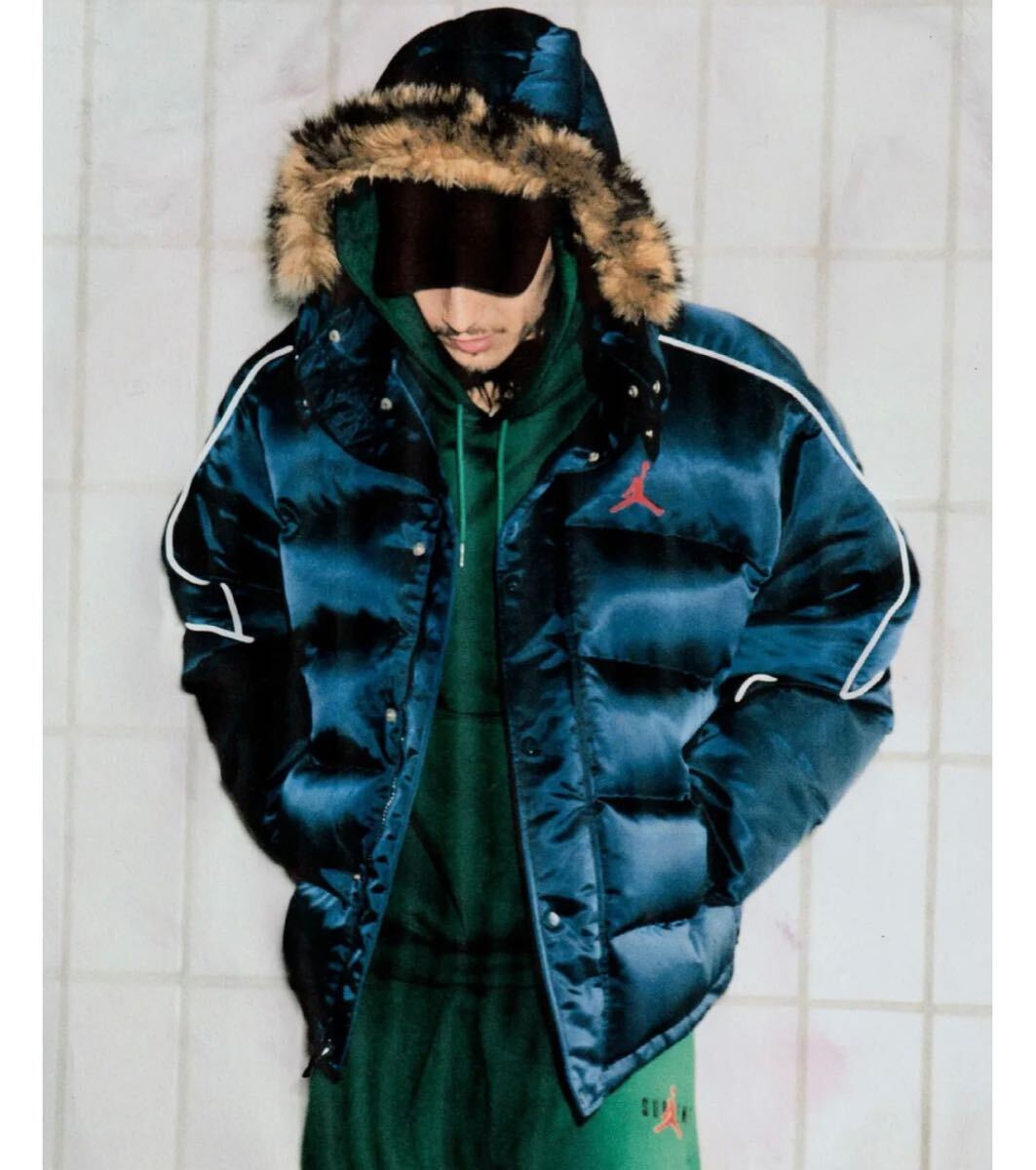 Supreme Jordan Puffer Jacket Navy Lサイズ シュプリーム Supreme Jordan Puffer Jacket Navy Lサイズ シュプリーム