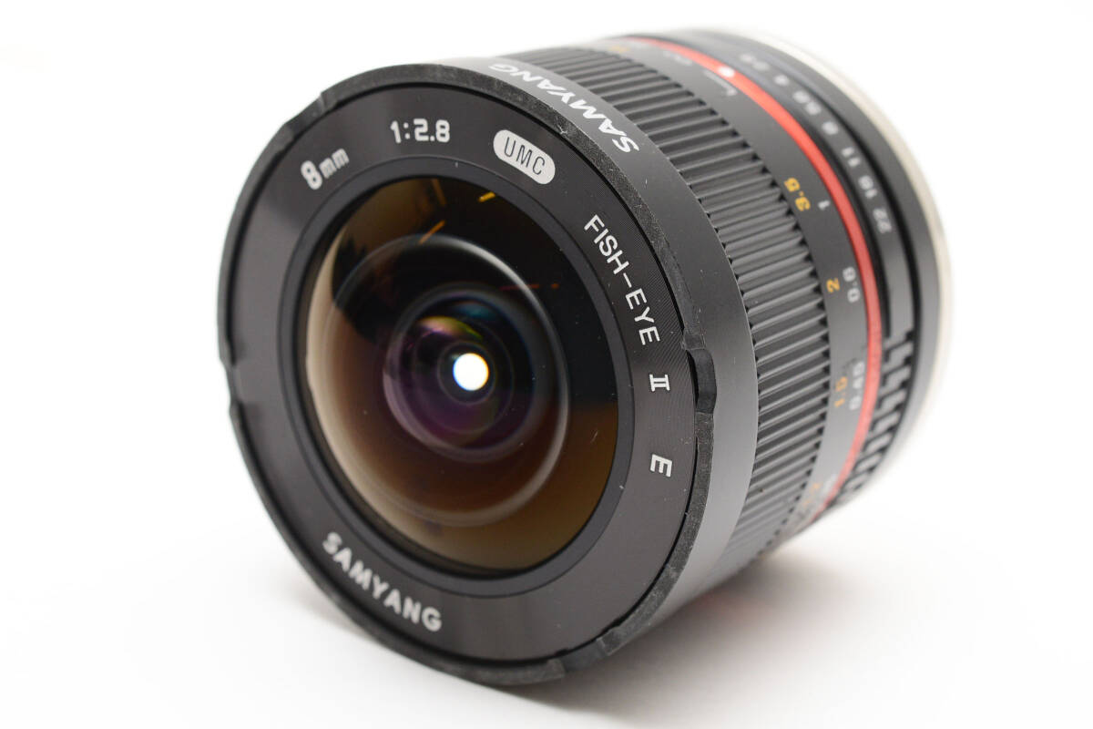 ★極上美品★サムヤン SAMYANG8mm F2.8 ソニーEマウント UMC FISH-EYE #998