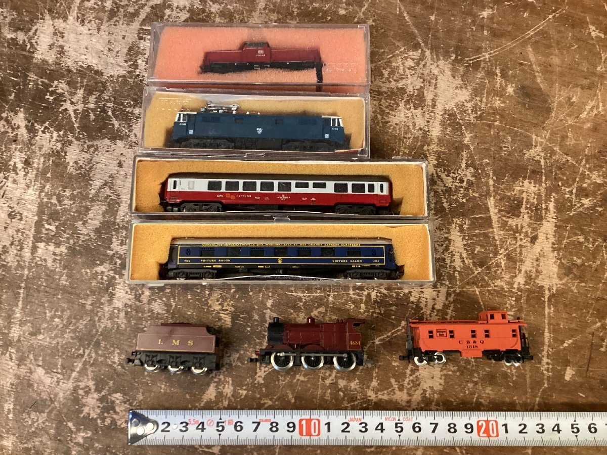 TT-3494■送料込■LIMA リマ 客車 貨車 電車 鉄道模型 Nゲージ 部品 鉄道 プラモデル 模型 374g 7両●まとめて/くGOら