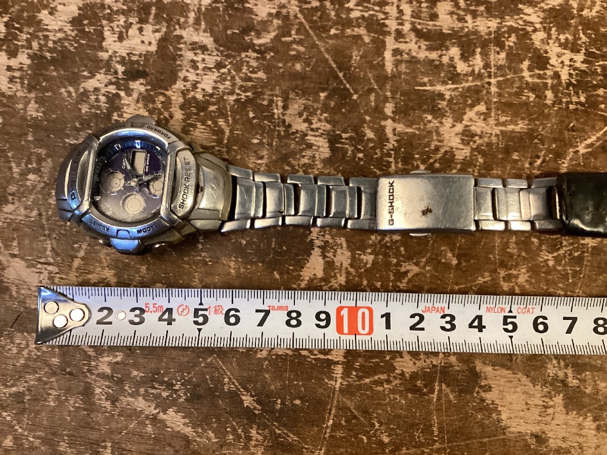 TT-3548# включая доставку # Casio CASIO G-SHOCK QUARTZ кварц мужские наручные часы водонепроницаемый 2738 G-511D античный retro 124g* б/у товар /.GO.