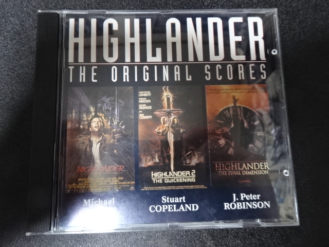 映画「HIGHLANDER - THE ORIGINAL SCORES ハイランダー」1995年輸入盤EDEL COMPANY 0028892EDL