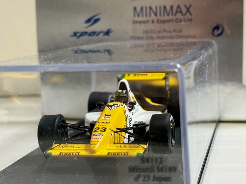 Yahoo!オークション - 1/43 ミナルディ M189 日本GP 1989 Paolo