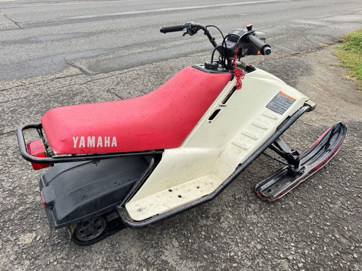 ヤマハ SV80スノースクート(スノーモービル)要整備レストア前提 ヤマハ SV80スノースクート(スノーモービル)要整備レストア前提