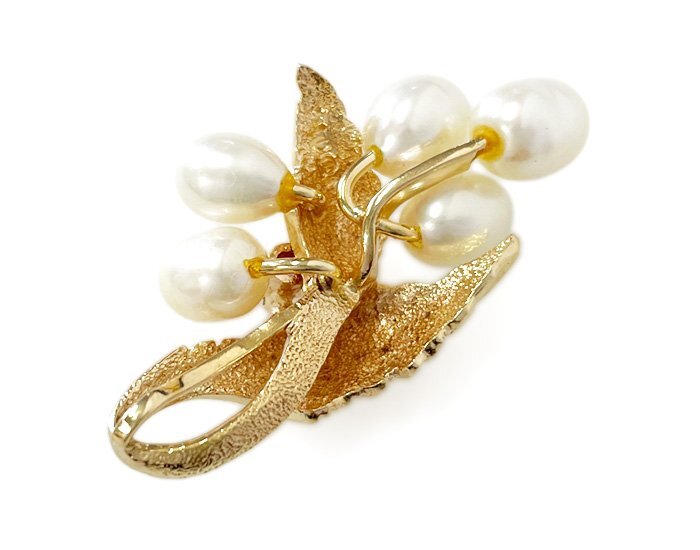 TASAKI 田崎真珠 タサキ ルビー パール ネックレス ペンダント TASAKI 田崎真珠 タサキ ルビー パール ネックレス ペンダント