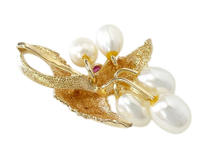 TASAKI 田崎真珠 タサキ ルビー パール ネックレス ペンダント TASAKI 田崎真珠 タサキ ルビー パール ネックレス ペンダント
