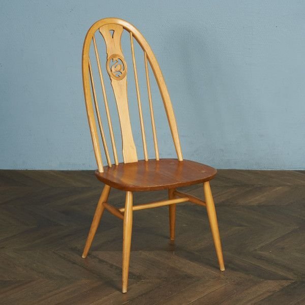 Ercol スワンバック チェア アーコール ヴィンテージ 椅子 ダイニングチェア ウィンザーチェア サイドチェア 無垢材 ビンテージ #79505