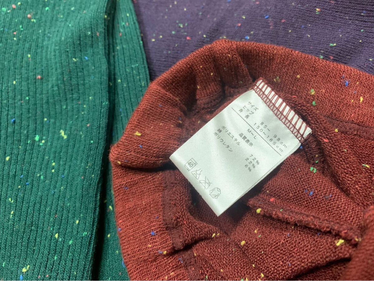 【送料無料】タイツ/可愛い/レディース/3足/M-L