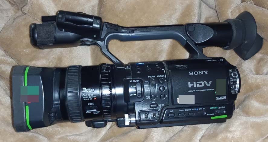 SONY HVR-Z1J中古現状品デッキ不良