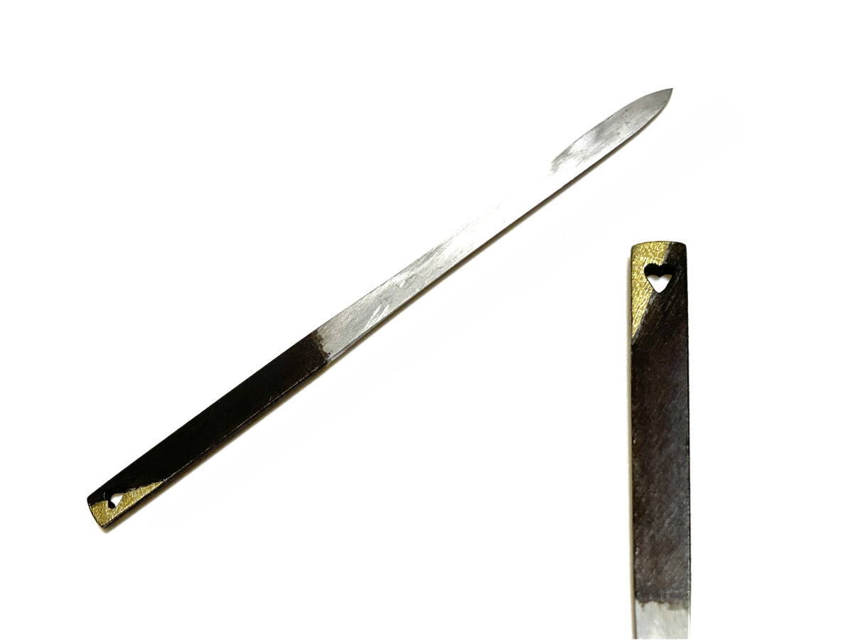 *** лошадь игла меч оборудование реквизит металлический земля Sakura . 9 .. золотой .. прекрасный товар в коробке ***14