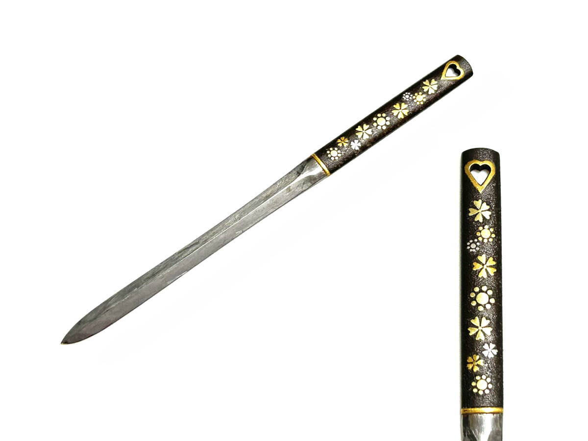 *** лошадь игла меч оборудование реквизит металлический земля Sakura . 9 .. золотой .. прекрасный товар в коробке ***14