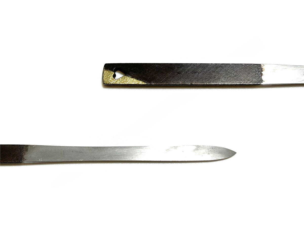 *** лошадь игла меч оборудование реквизит металлический земля Sakura . 9 .. золотой .. прекрасный товар в коробке ***14