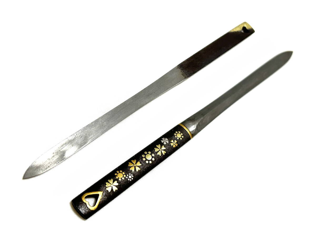 *** лошадь игла меч оборудование реквизит металлический земля Sakura . 9 .. золотой .. прекрасный товар в коробке ***14