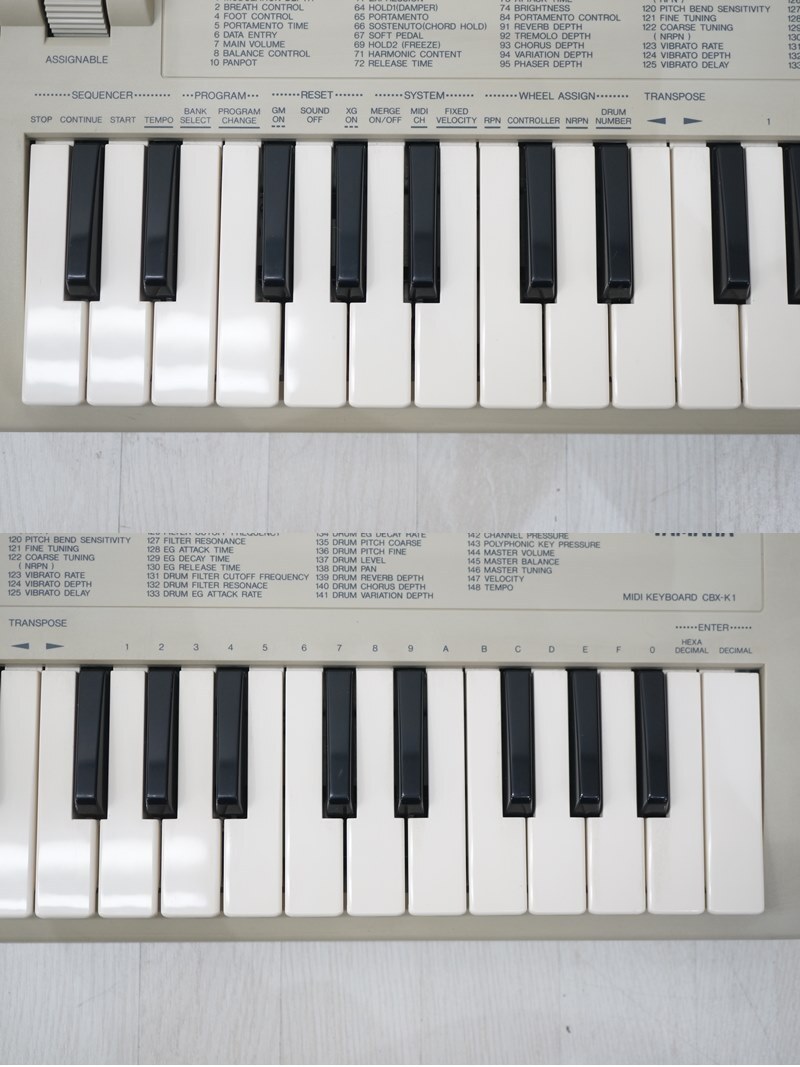  восток - :[YAMAHA/ Yamaha ]MIDI контроллер многофункциональный MIDI клавиатура CBX-K1 ⑥ ввод для клавиатура 37 ключ Mini клавиатура * бесплатная доставка *