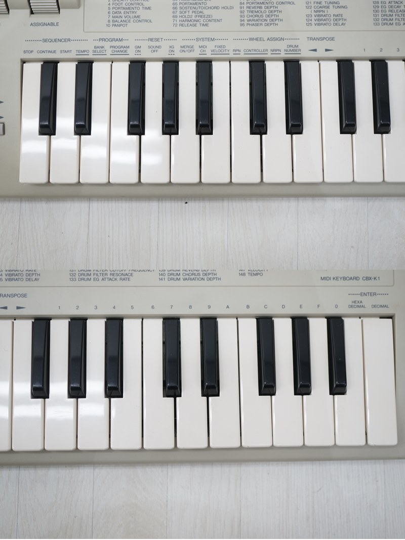  восток - :[ Yamaha ]MIDI контроллер CBX-K1 ① 37 ключ Mini клавиатура ввод для клавиатура многофункциональный MIDI клавиатура * бесплатная доставка *