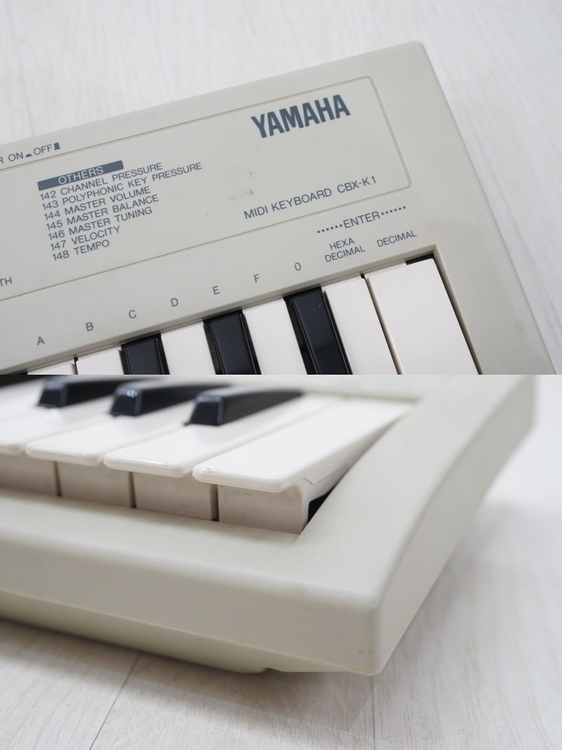  восток - :[ Yamaha ]MIDI контроллер CBX-K1 ① 37 ключ Mini клавиатура ввод для клавиатура многофункциональный MIDI клавиатура * бесплатная доставка *