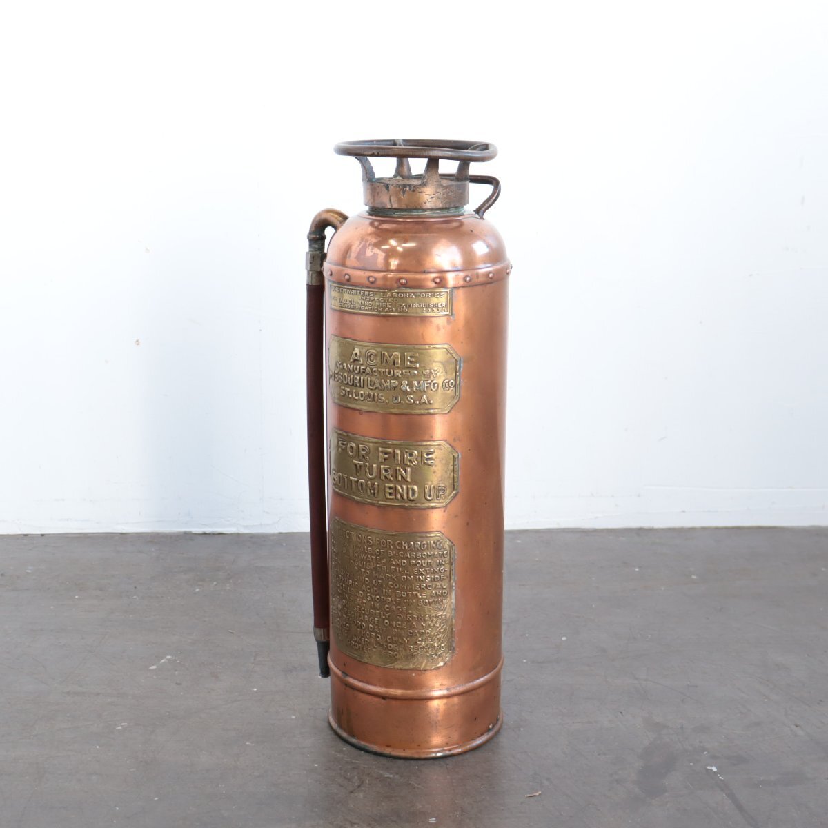 70s ビンテージ アメリカ 消火器 実物 アンティーク（MISSOURI