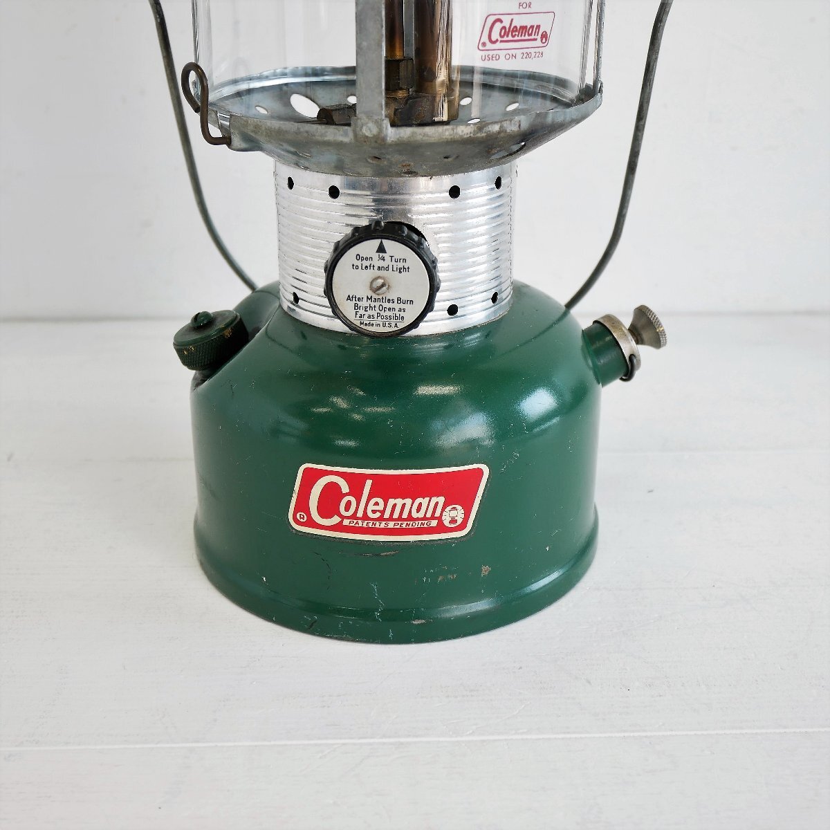 1967年7月製造 Coleman ランタン 220F / アメリカ ヴィンテージ コールマン アウトドア キャンプ ショップディスプレイ #502-21-490 1967年7月製造 Coleman ランタン 220F / アメリカ ヴィンテージ