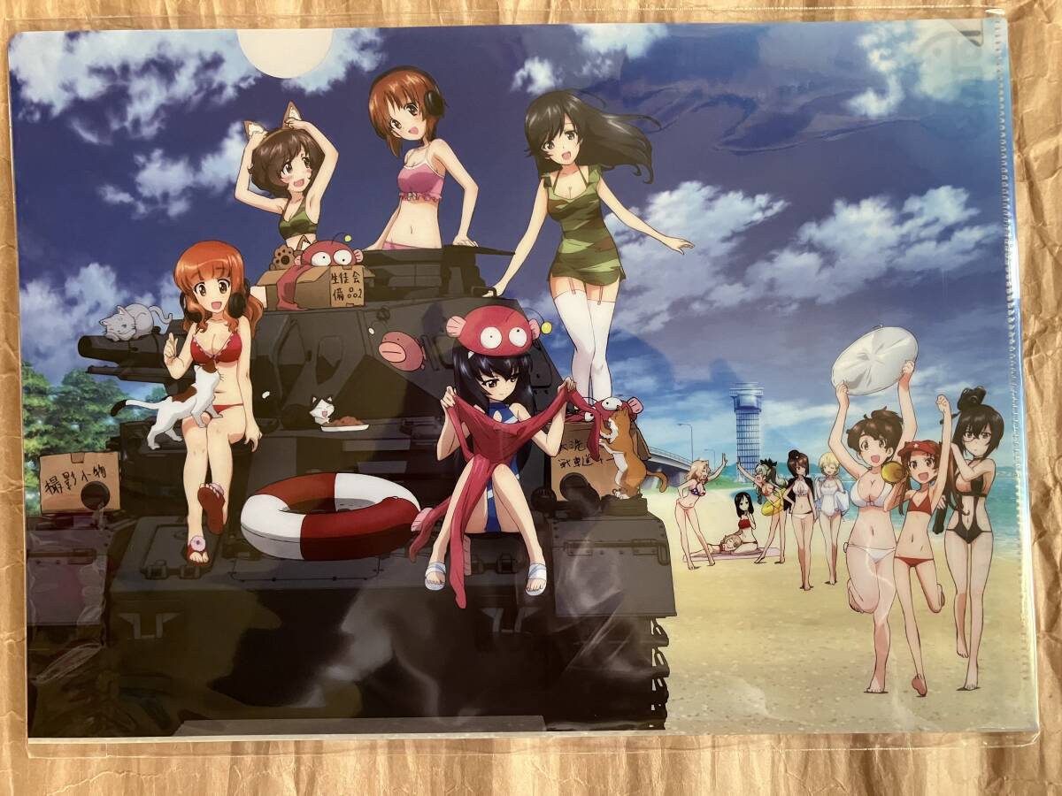あんこう祭り2024 アクタス ガールズ＆パンツァー クリアファイル 水着 ガルパンギャラリー