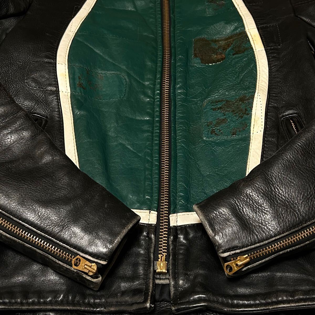 80s VANSON バンソン シングルライダース レザージャケット RJP 80s VANSON バンソン シングルライダース レザージャケット RJP