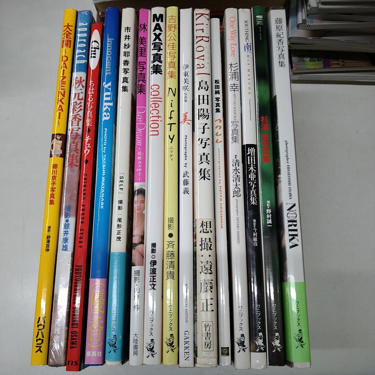 j1129-20.写真集まとめ/グラビア/アイドル/タレント/セミヌード/nude/鯨井康雄/山岸伸/遠藤正/清水清太郎/野村誠一