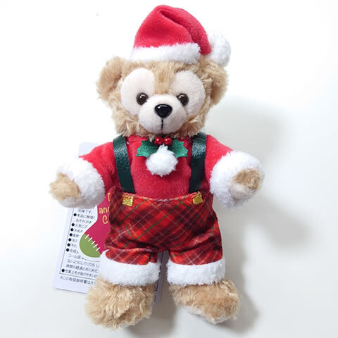 ダンシングスノーフレークス クリスマス ダッフィー ぬいぐるみバッジ ぬいば 未使用新品