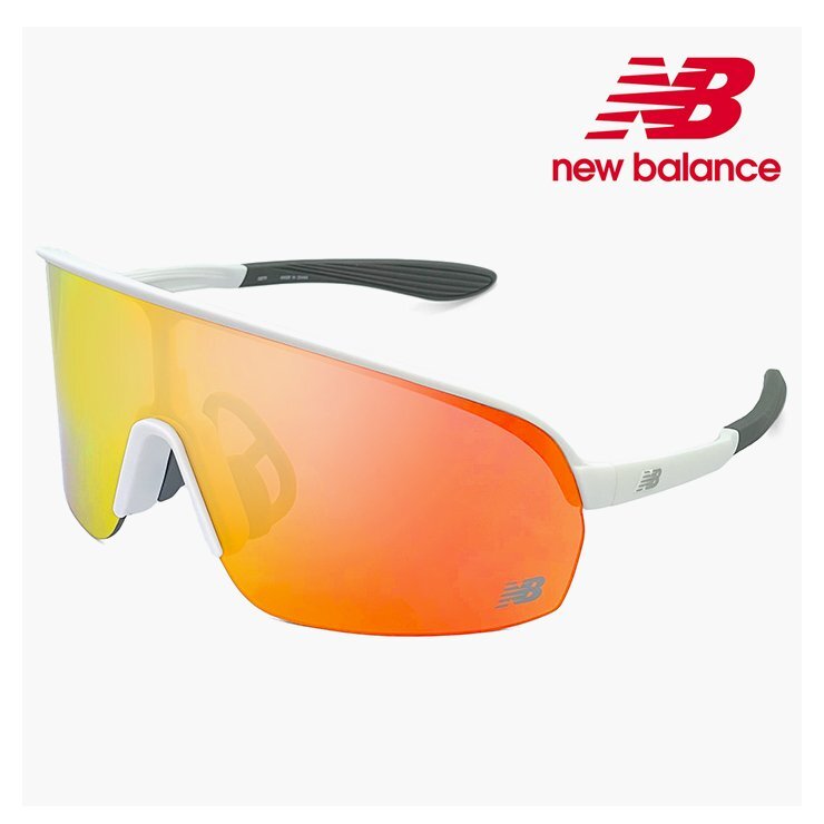 新品 メンズ ニューバランス スポーツサングラス NB08112 c02 New Balance サングラス NB-08112-2 newbalance male ミラーレンズ