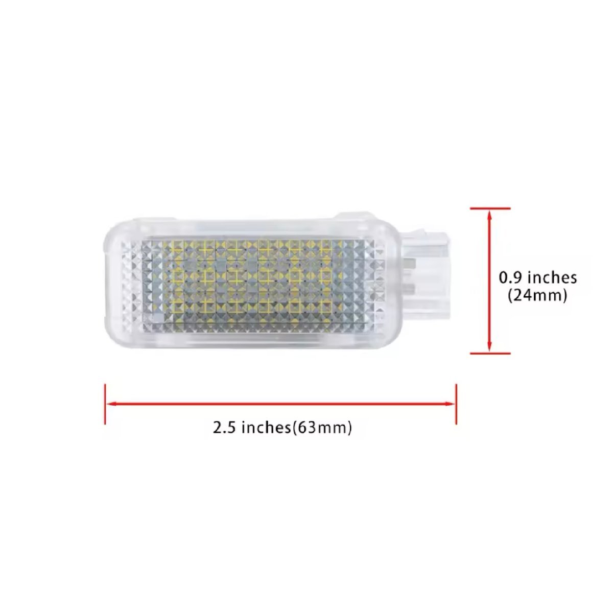  ультра белый свет! замена тип! LED машина tesi багаж бардачок свет в салоне Audi A6 Allroad Quattro основа комплектация C7 4G серия 