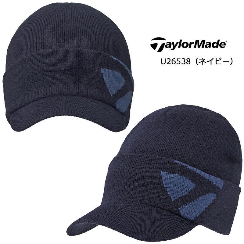 即決 ■ 送料サービス ■ TaylorMade ■ テーラーメイド ■ ブリムニットキャップ ■ UN283（NV)