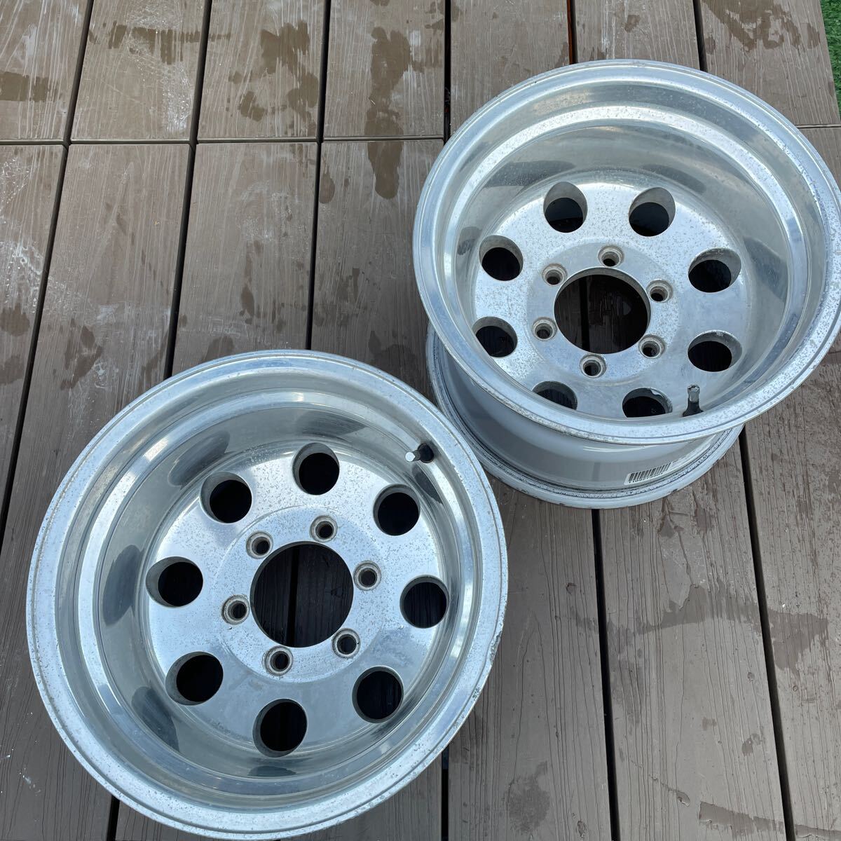 WH164 ミッキートンプソンタイプ　15×10J -46 139.7×6H 2本　 深リム