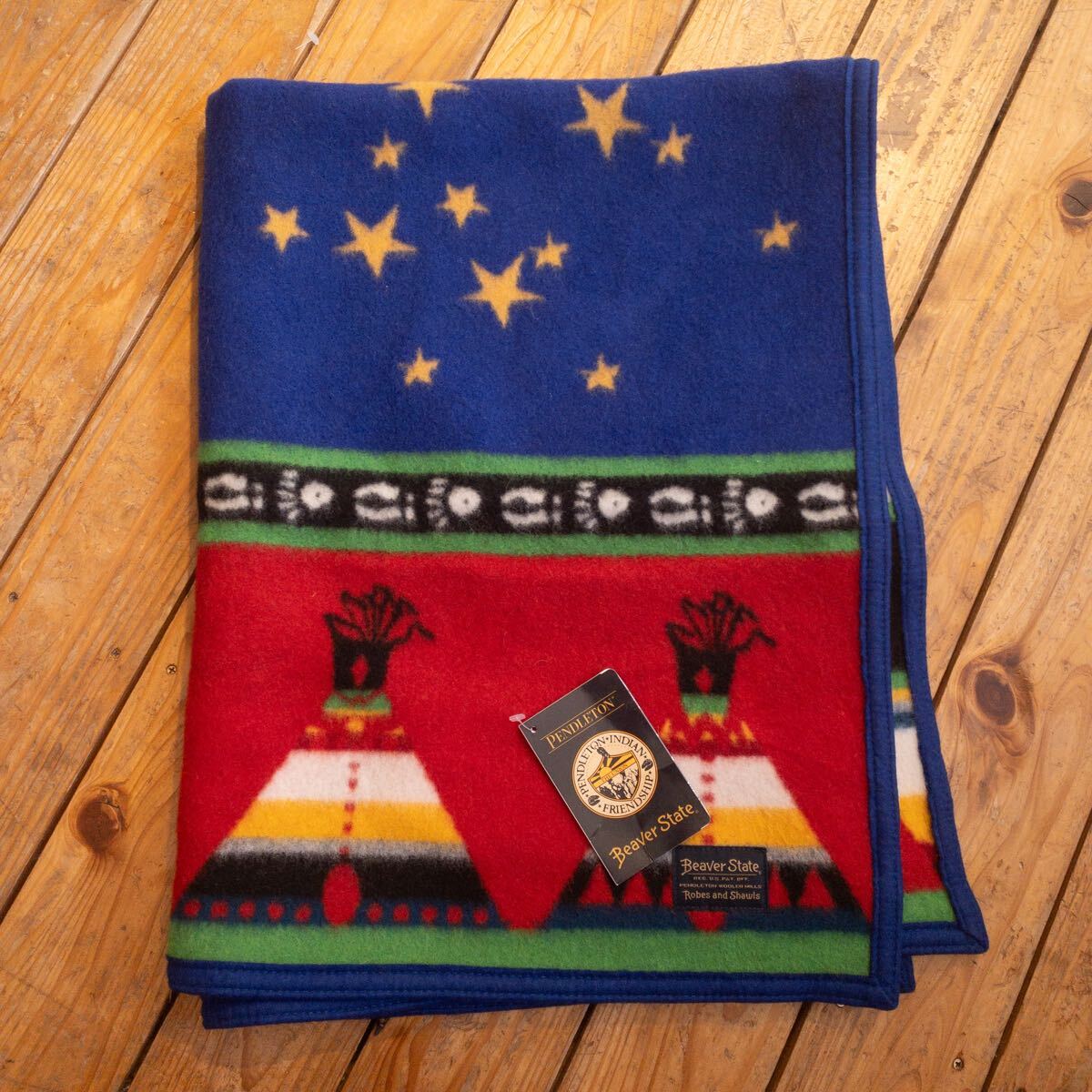 新品 デッドストック PENDLETON ペンドルトン ウール ラグ 新品 デッドストック PENDLETON ペンドルトン ウール ラグ