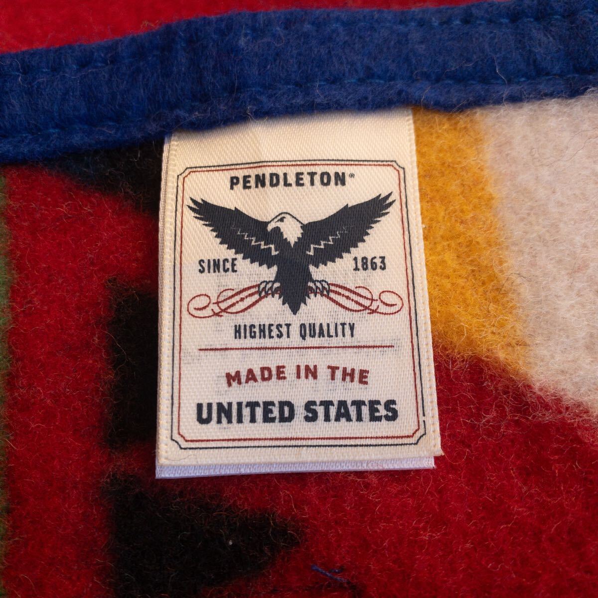 新品 デッドストック PENDLETON ペンドルトン ウール ラグ 新品 デッドストック PENDLETON ペンドルトン ウール ラグ