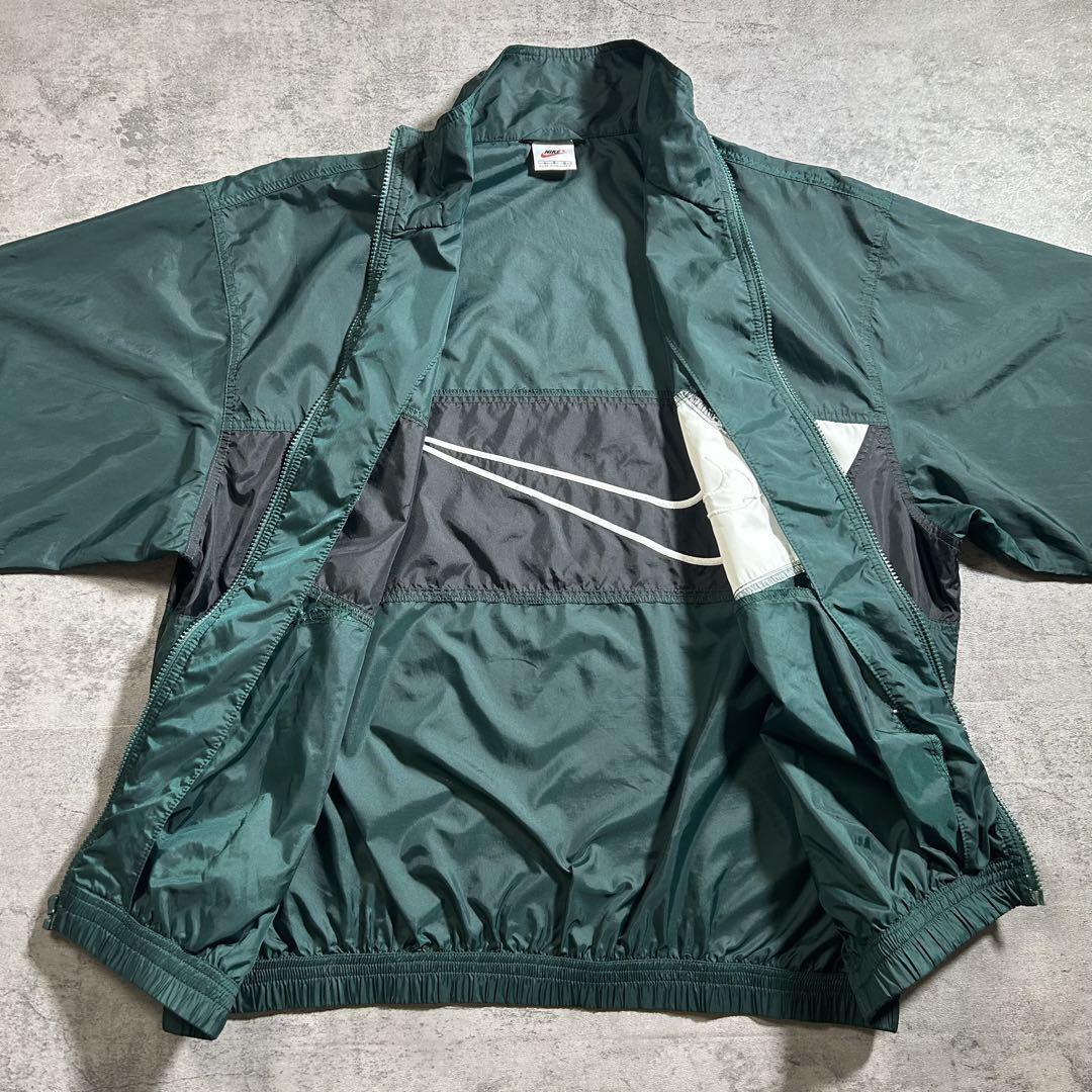 90s NIKE ナイキ ナイロンジャケット ジップアップブルゾン 90s NIKE ナイキ ナイロンジャケット ジップアップブルゾン