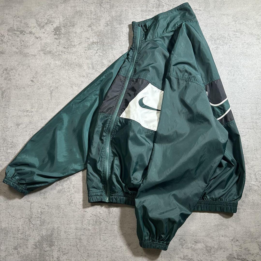 90s NIKE ナイキ ナイロンジャケット ジップアップブルゾン 90s NIKE ナイキ ナイロンジャケット ジップアップブルゾン