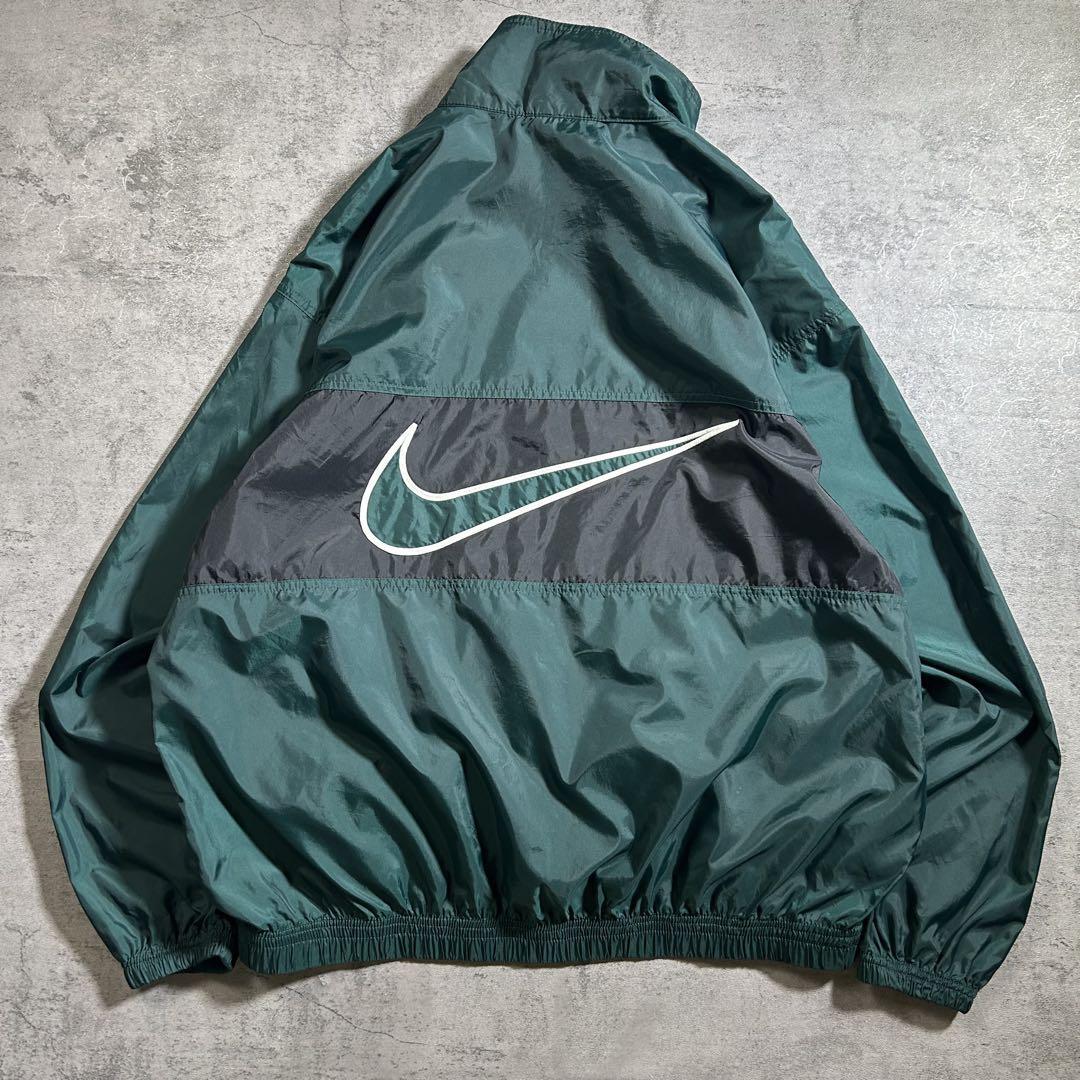 90s NIKE ナイキ ナイロンジャケット ジップアップブルゾン 90s NIKE ナイキ ナイロンジャケット ジップアップブルゾン